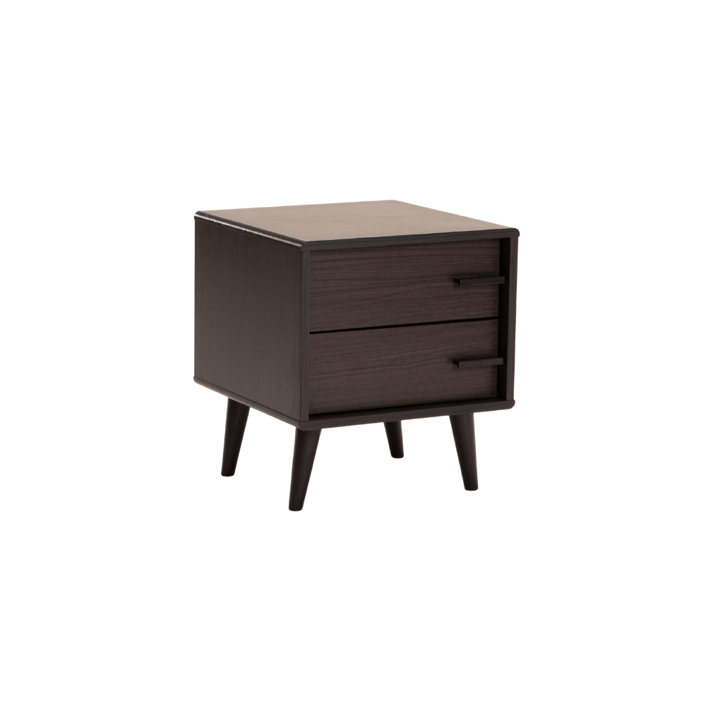 Zeta 2 Drawer Pedestal – Wenge