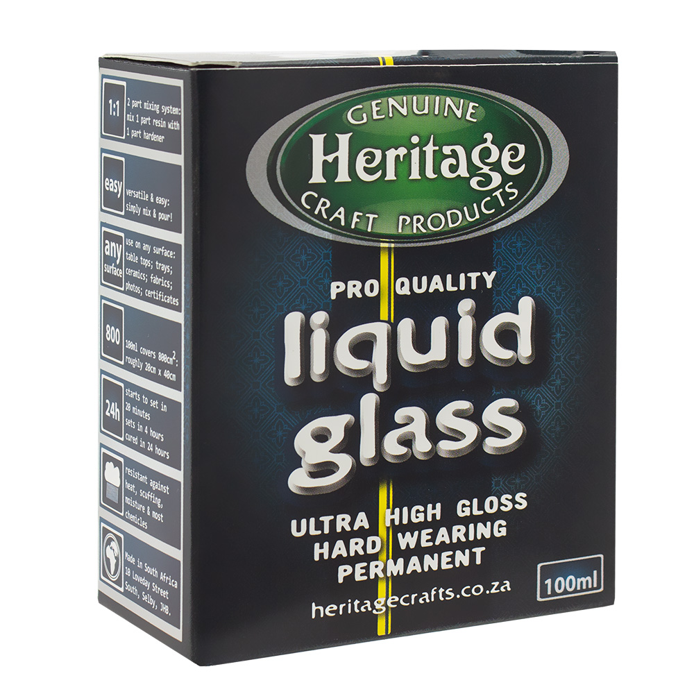 Heritage Liquid Glass Resin – 100ml