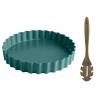 Jamie Oliver – Tart Tin 25cm Loose Base Atlantic Green & Acacia Wood Spoon Jamie Oliver – Tart Tin 25cm Loose Base Atlantic Green & Acacia Wood Spoon