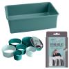 Jamie Oliver – Loaf Tin, 5 x Round Cookie Cutters and Icing/Piping Bag Kit Jamie Oliver – Loaf Tin, 5 x Round Cookie Cutters and Icing/Piping Bag Kit