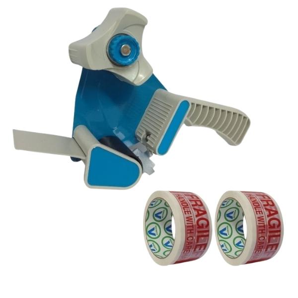 Source Direct – Tape Dispenser 48mm Including 2 x 50m Fragile Tape