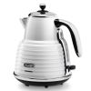 Delonghi – Scultura Selections Cordless Kettle – KBZS3001 – Limestone White Delonghi – Scultura Selections Cordless Kettle – KBZS3001 – Limestone White