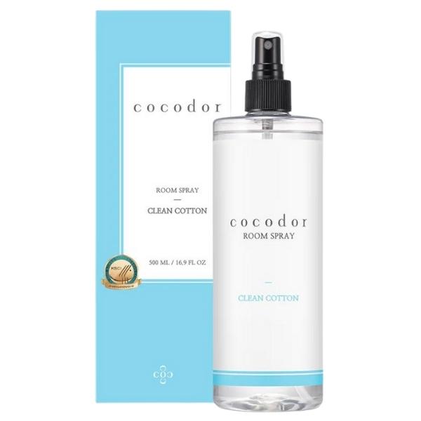 Cocod’or – Room Spray / Home Fragrance – 500ml – Clean Cotton – Pack of 2