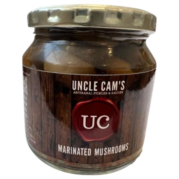 Uncle Cam’s – Marinated Mushrooms – 290g
