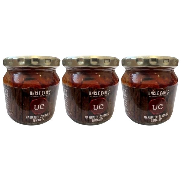 Uncle Cam’s – Marinated Sundried Tomatoes 290g – Pack of 3