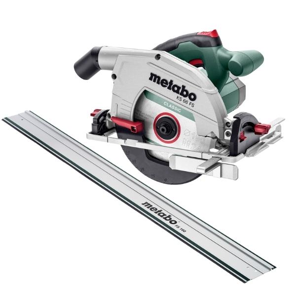 Metabo – Circular Saw KS 66 FS with Guide Rail FS160