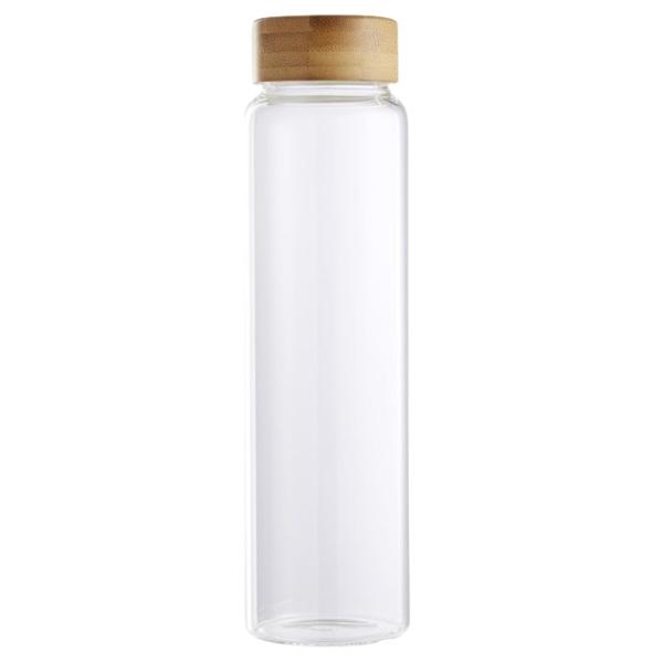 DAY – Glass Water Bottle with Bamboo Lid – 1L – Pack of 12