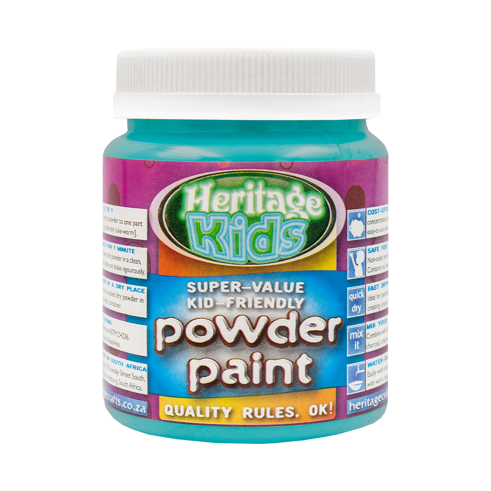 Heritage Powder Paint Non Toxic Turquoise – 200g