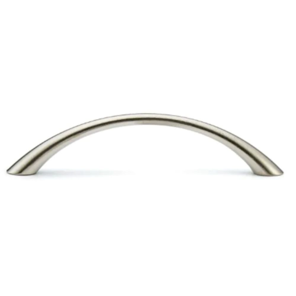 Pack of 10 x Whalebone Handle, Brushed Satin Nickel, 96mm