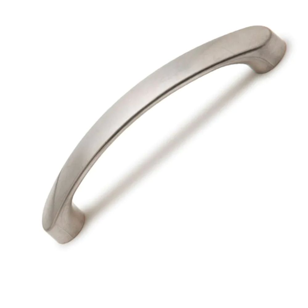Pack of 10 x Rainbow Handle, Brushed Satin Nickel, 96mm