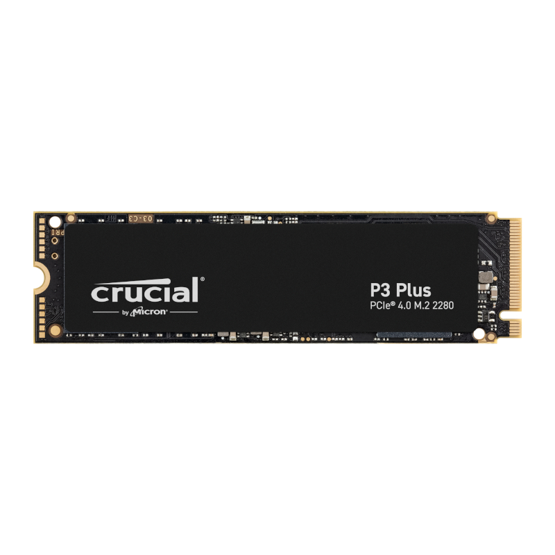 Crucial P3 Plus 500GB PCIe Gen4 M.2 NVMe SSD