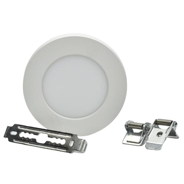 Waco – Downlight LED – 6W Retrofit Surface Mount Clip on Slim Mini Panel