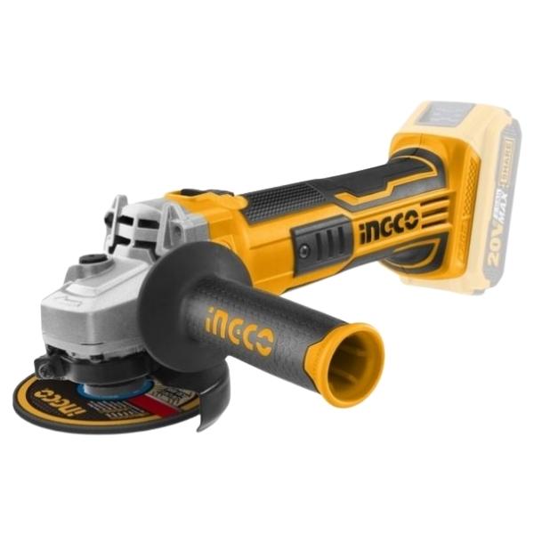 Ingco – Lithium-Ion Angle Grinder – (Cordless)-20V Brushless Motor – Solo