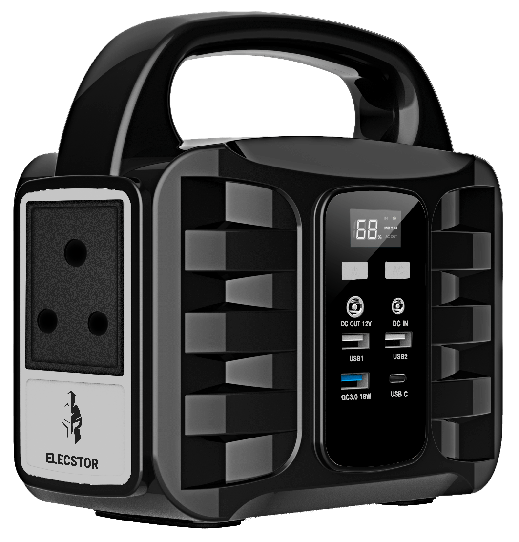 Elecstor 100W Portable Power Station 42000mAh – 155WH