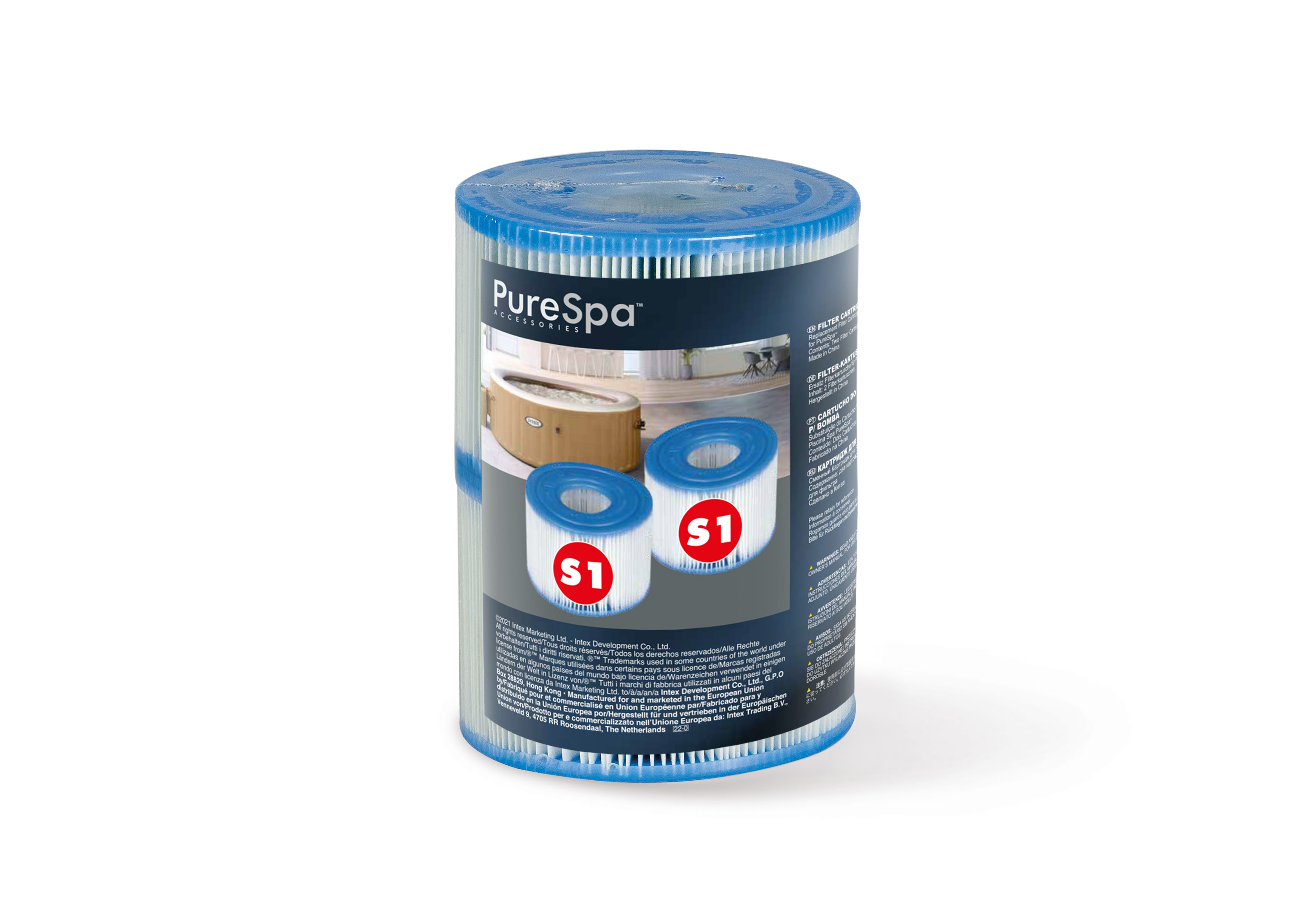 Intex Filter Cartridge S1 Twin Pack S/Wrap W/Litho