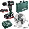 Metabo – Cordless Fan – AV 18 (606176850) With Drill Combo Kit -SB 18 LT BL Metabo – Cordless Fan – AV 18 (606176850) With Drill Combo Kit -SB 18 LT BL