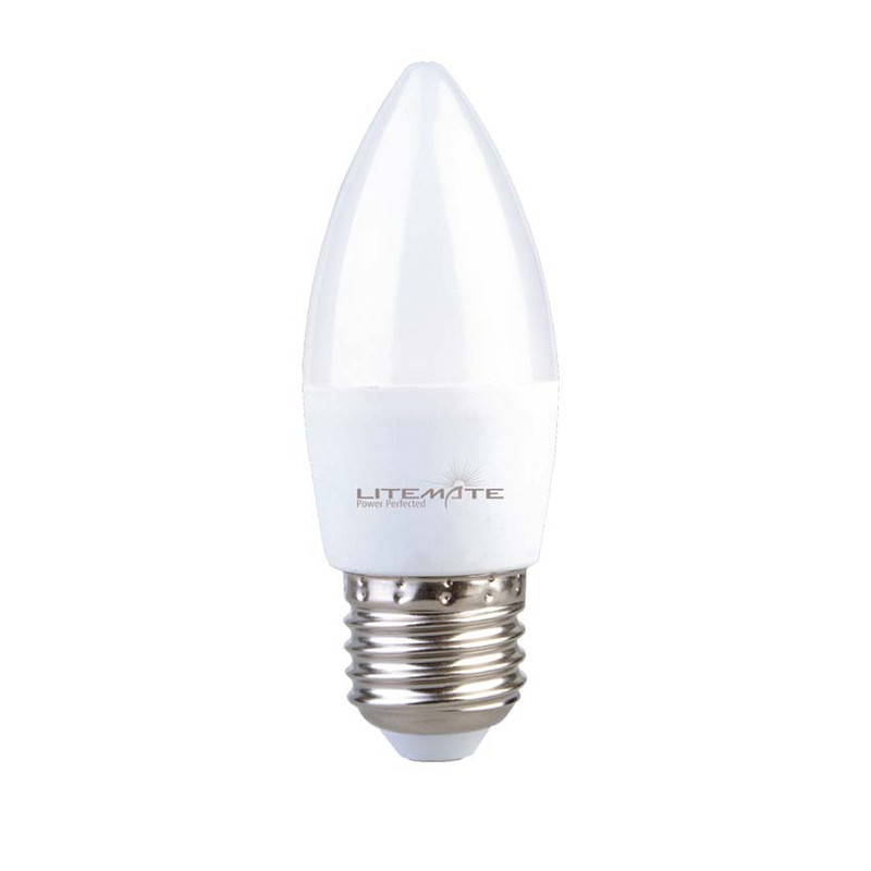 Litemate LED Candle 4W E27 Warm White