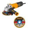Ingco -950w Angle Grinder& Abrasive Metal Cutting Disc (10Pieces) Combo Set Ingco -950w Angle Grinder& Abrasive Metal Cutting Disc (10Pieces) Combo Set