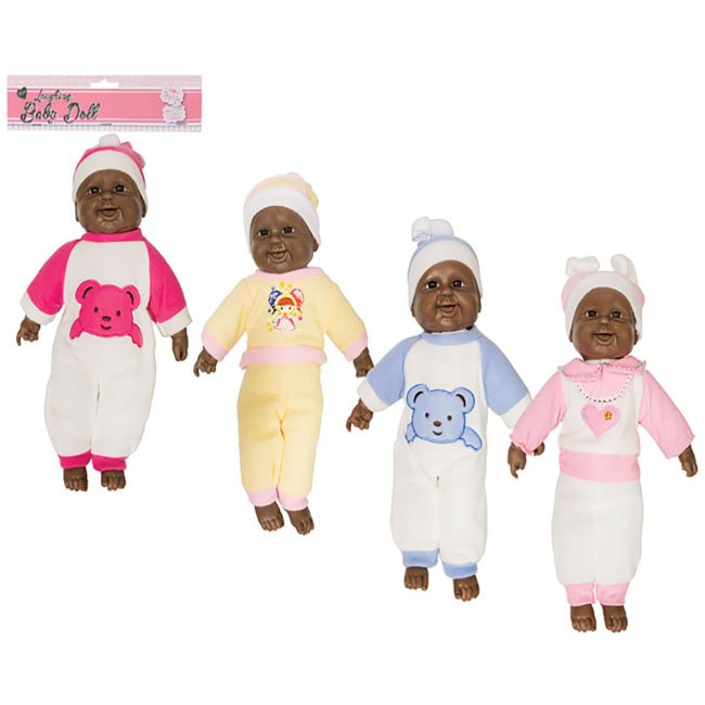 Baby Doll with Laughing Sound – 4 Pack