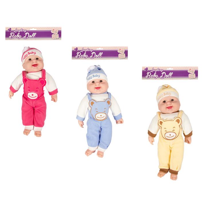 Doll Baby with Laughing Sound – 3 Pack