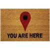 Multi-Flor – Coir Doormat (45cm x 75cm) – You Are Here Multi-Flor – Coir Doormat (45cm x 75cm) – You Are Here