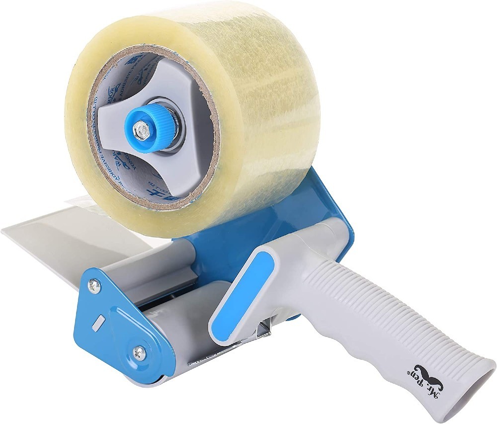 Tape Dispenser with Large Roll 50m Clear Tape