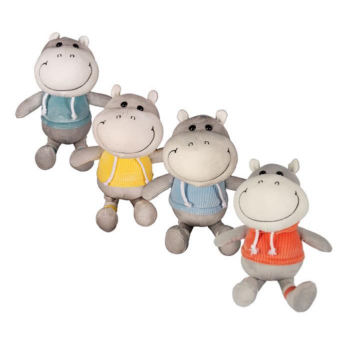 Plush Wild Hippo (4 Pack)