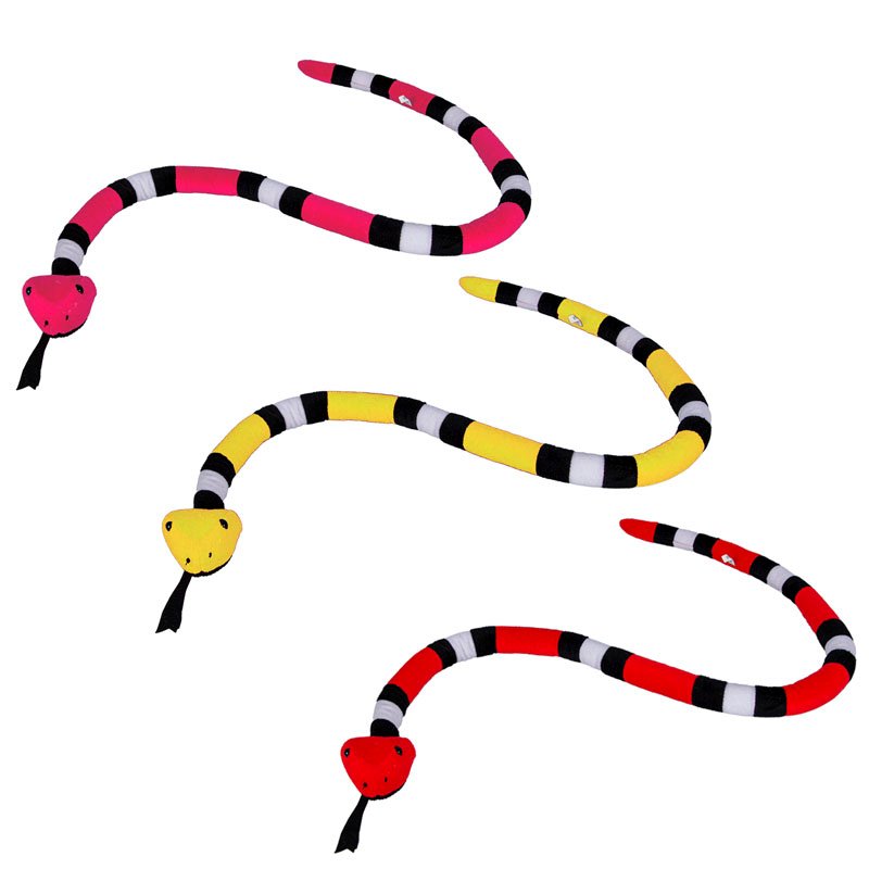 Plush Snake Educational (3 Pack)