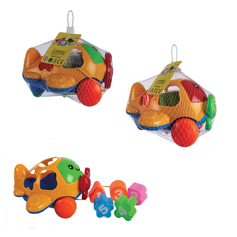 Baby Pull Along Shape Sorter – Pack of 3