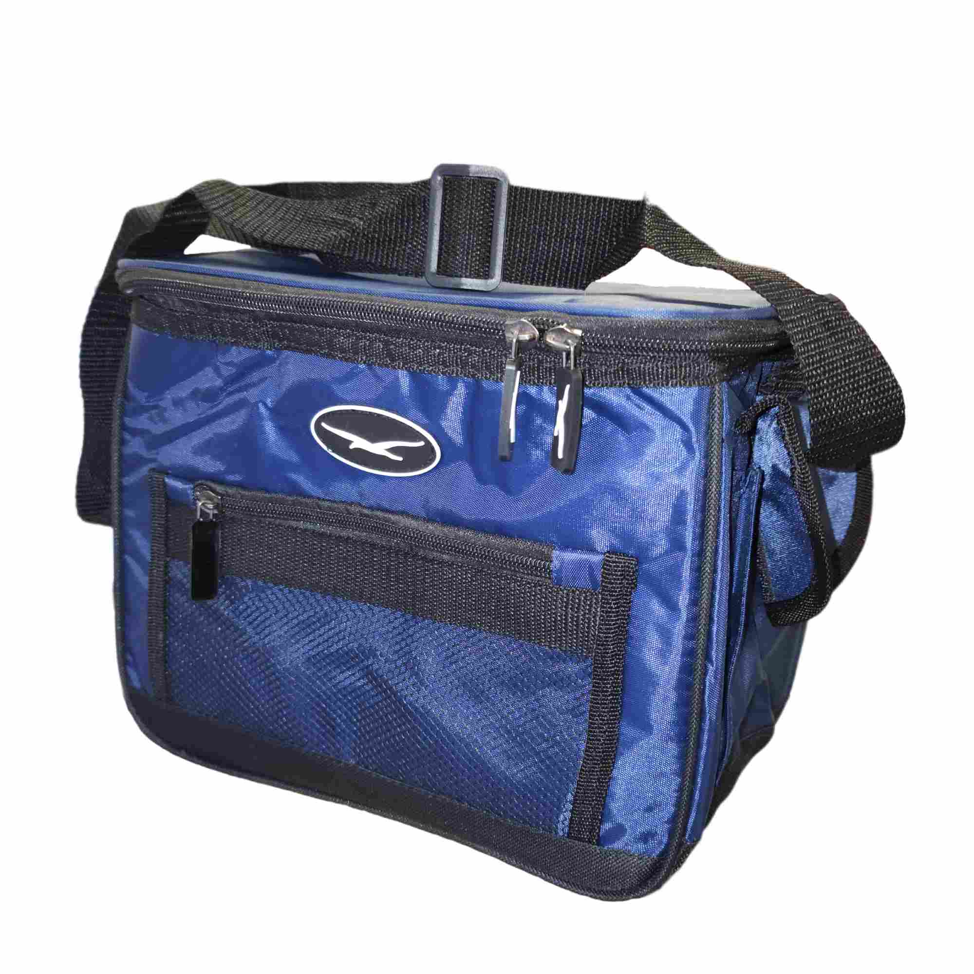 Seagull Nylon Cooler Bag Beige 12 Can – Navy