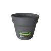 Gro Plastic Flower Pot 15cm – Grey Gro Plastic Flower Pot 15cm – Grey