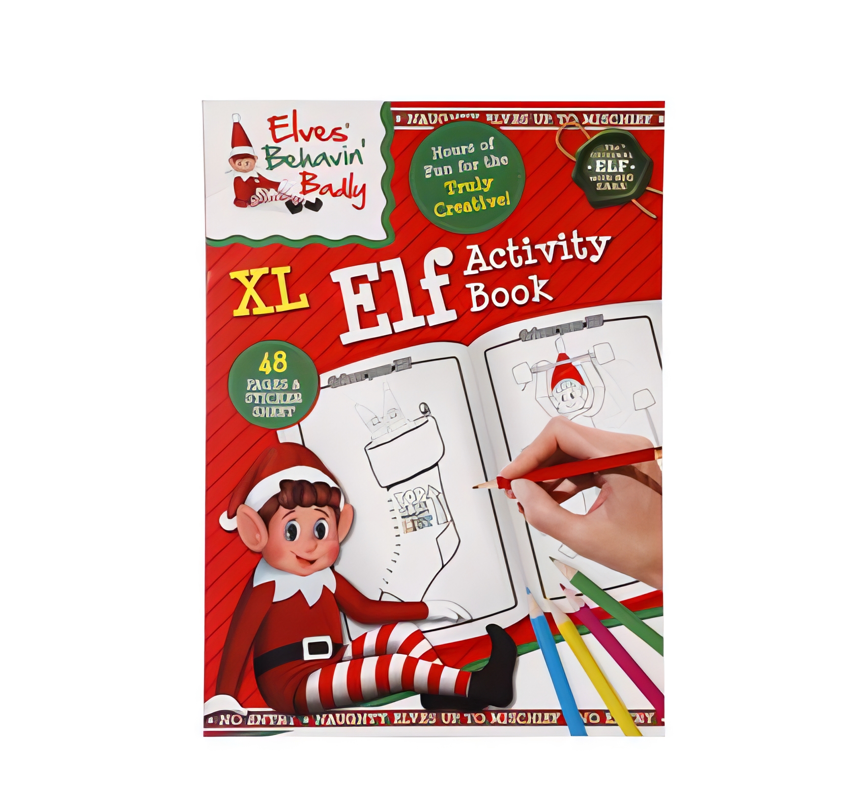 Xmas Elf Activity Book (48 Page)