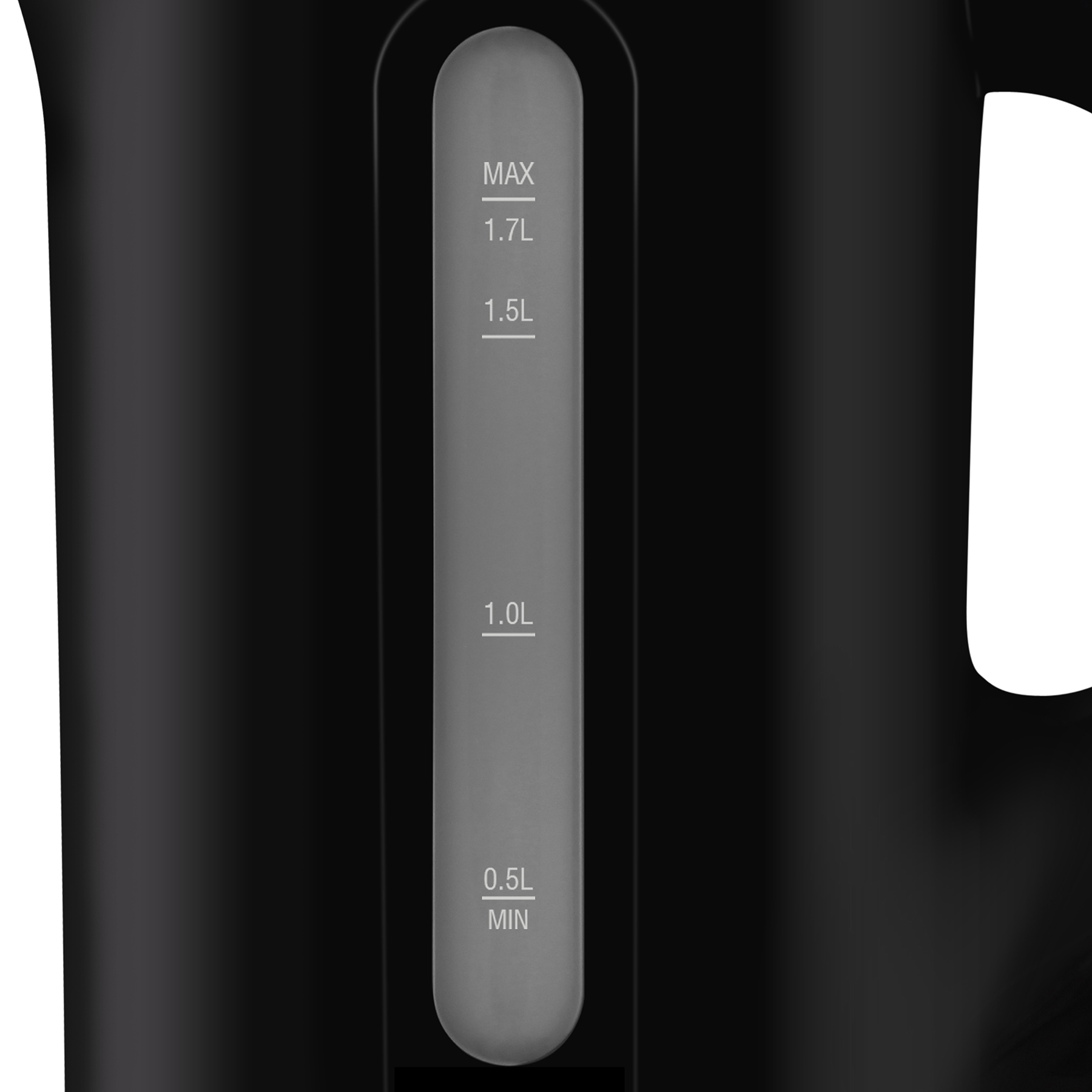 Mellerware – “Tugela” 1.7L Cordless Plastic Kettle Black