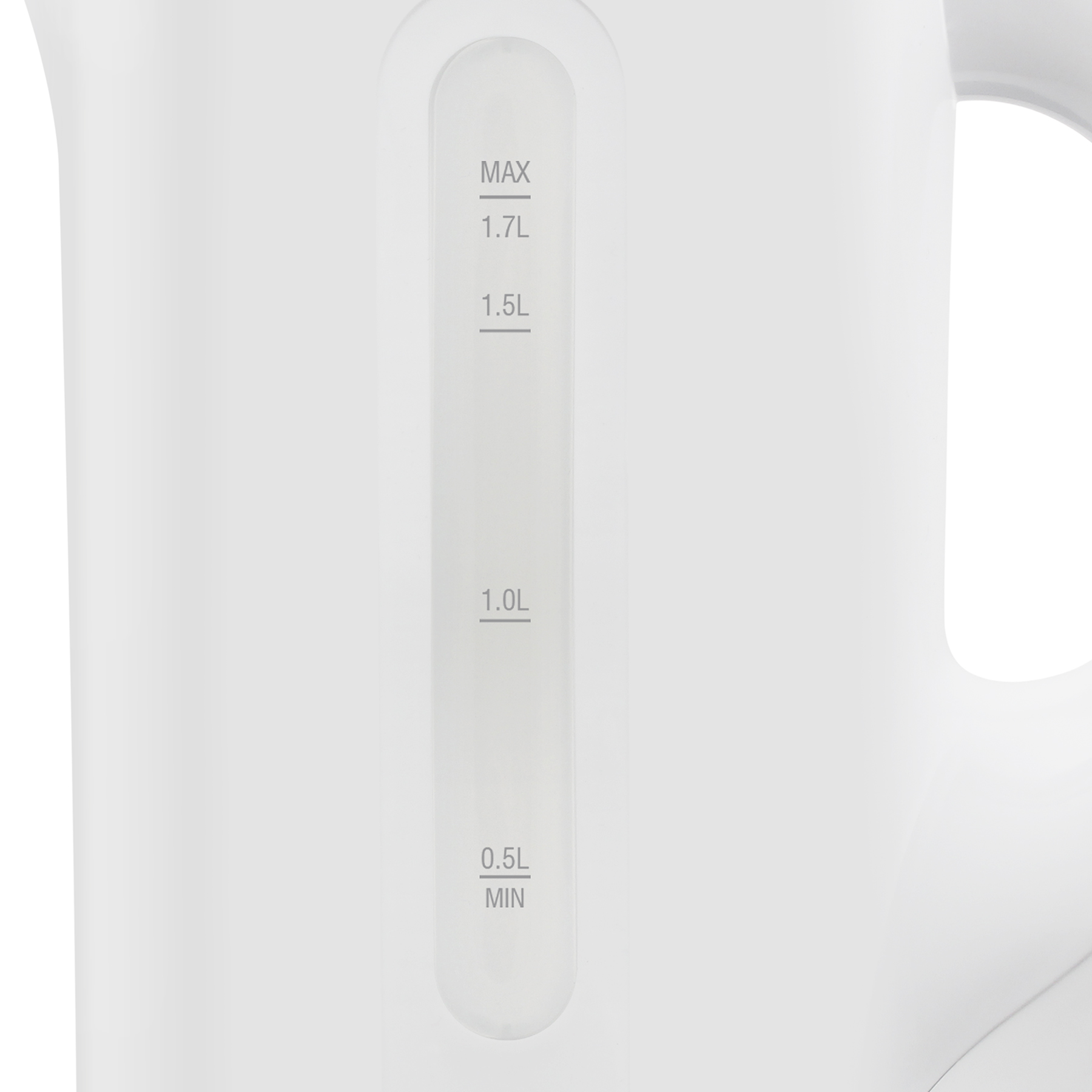 Mellerware – “Tugela” 1.7L Corded Plastic Kettle White