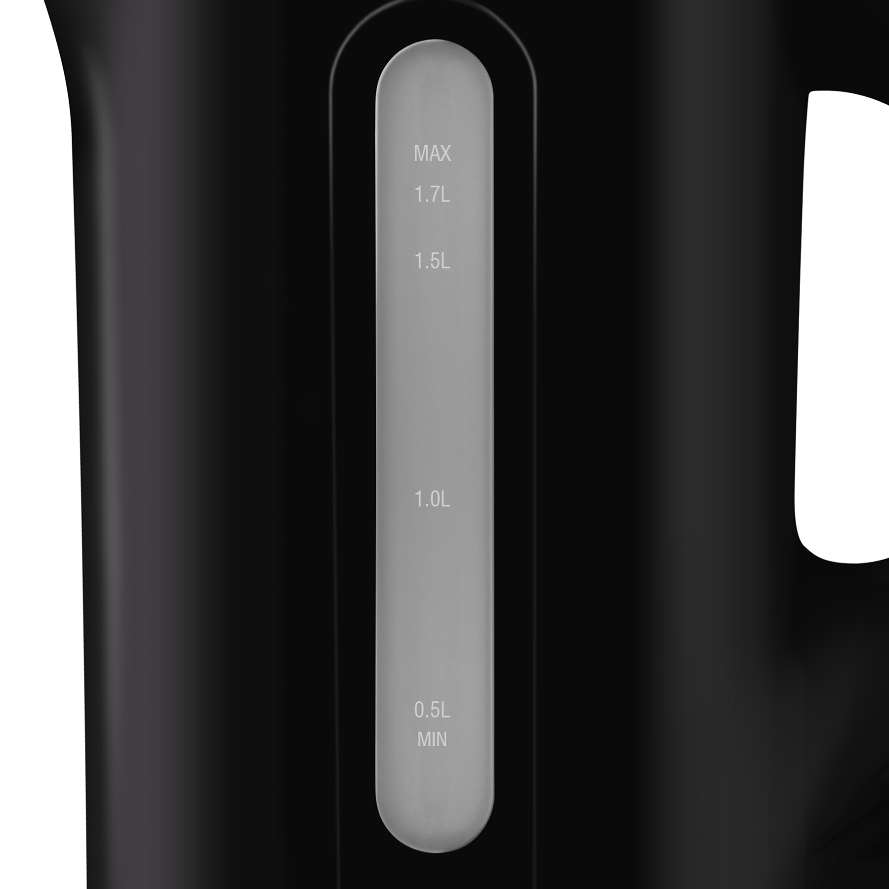 Mellerware – “Tugela” 1.7L Corded Plastic Kettle Black