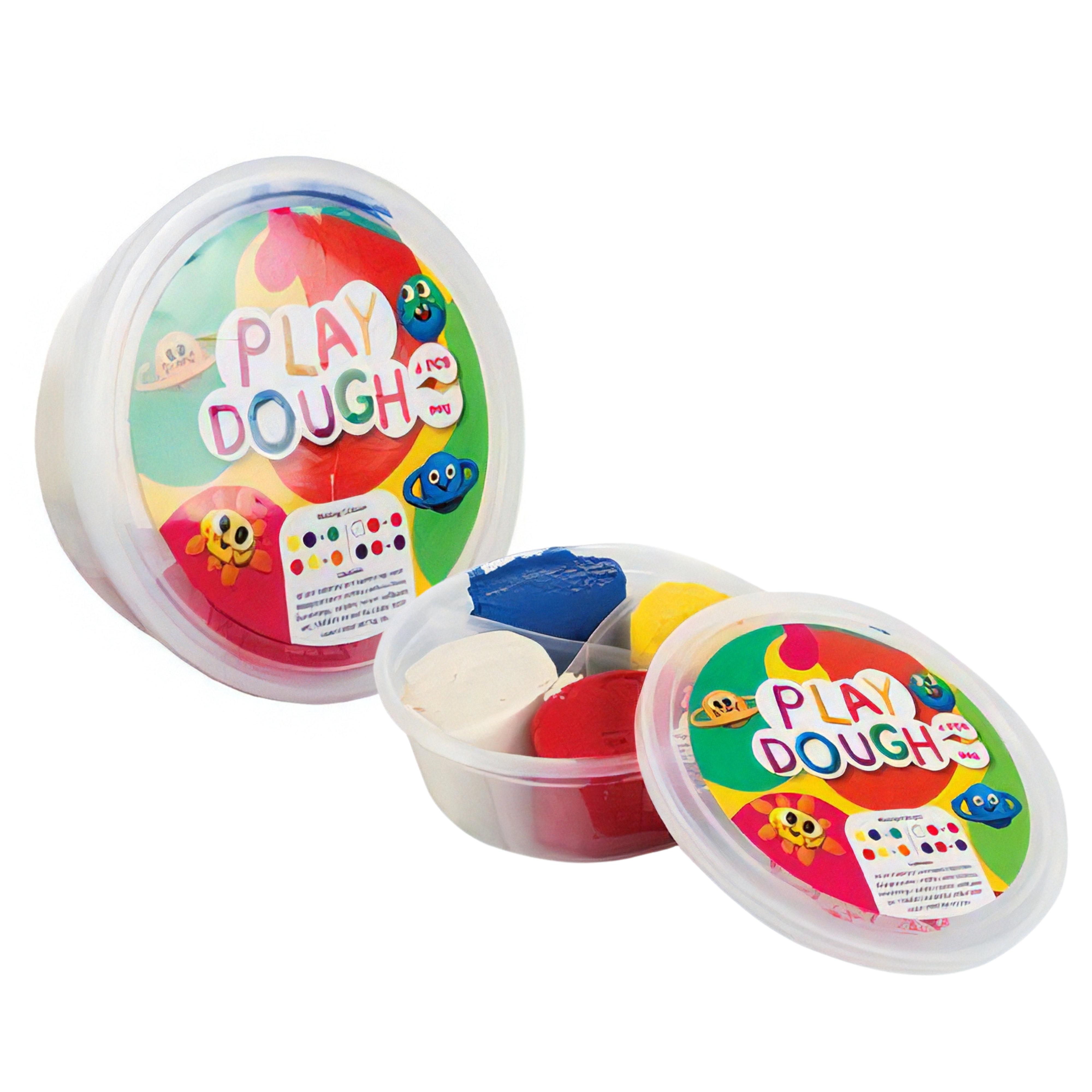Play Dough 4 Colour Set – 60g