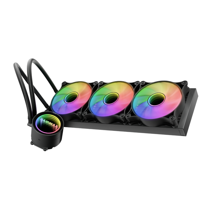 Raidmax Infinita 360mm ARGB Liquid Cooler – Black