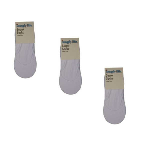 Snuggly Bits Unisex Secret Socks One Size – 3 Pack