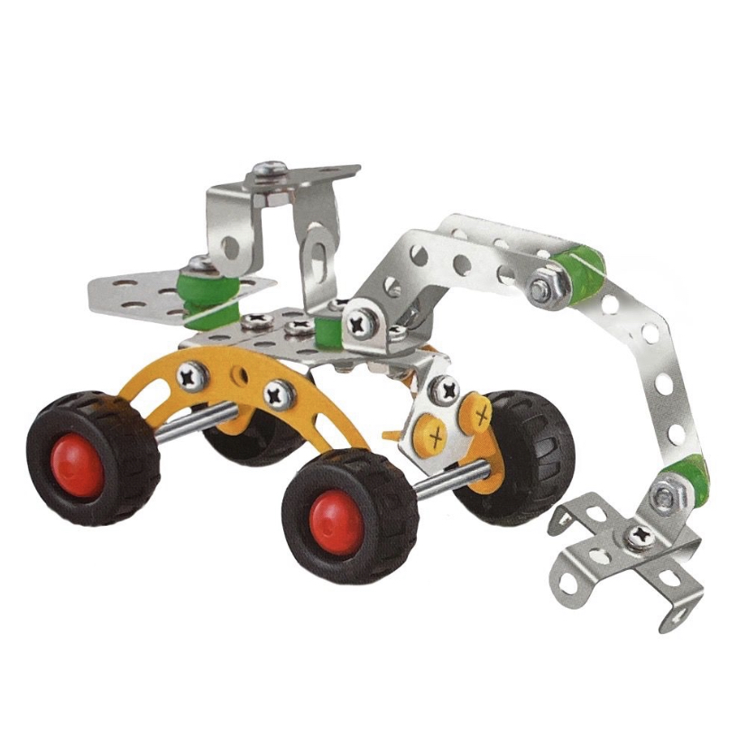 Hanye DIY Metal Models – Crane – Construction Building Toy