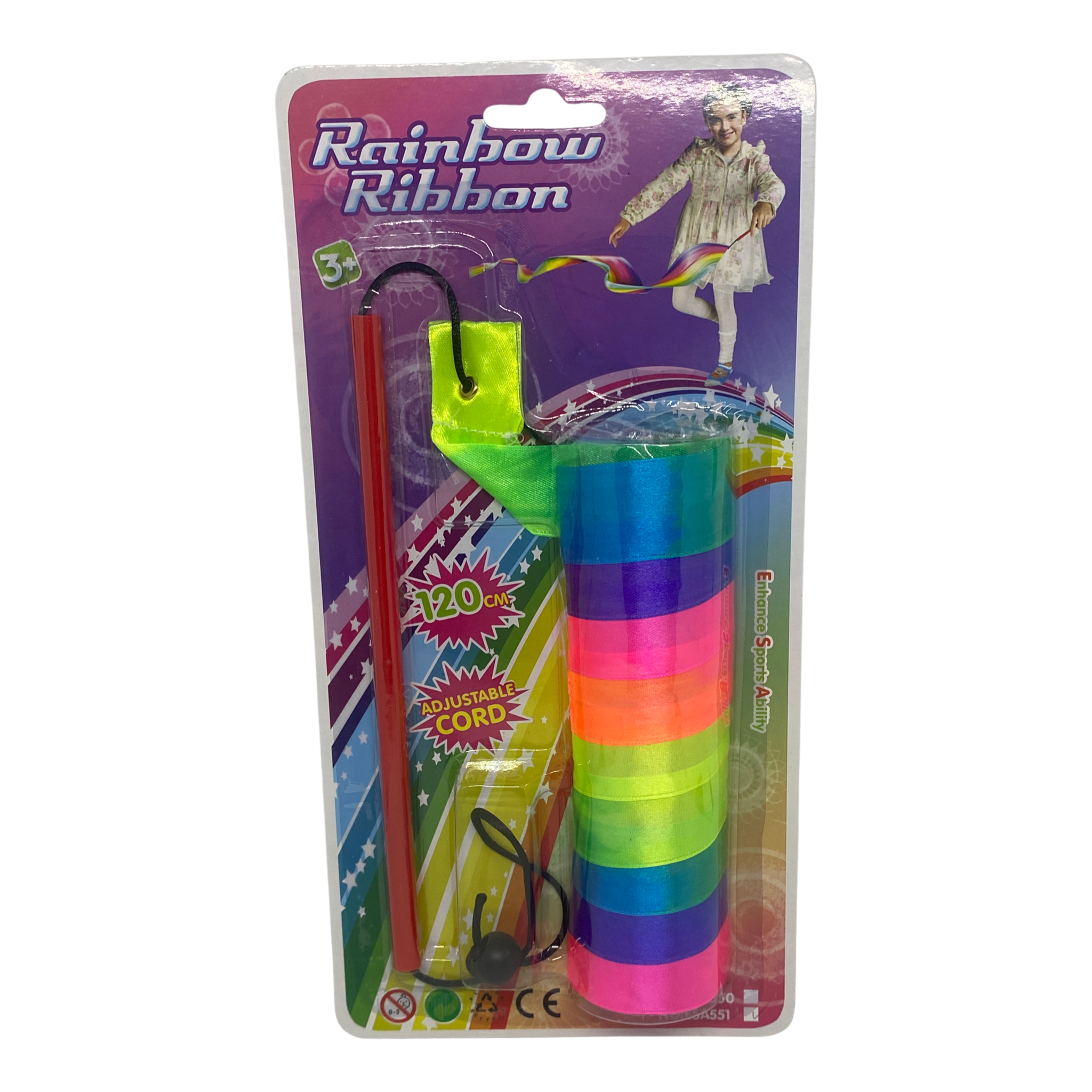 Rainbow Ribbon Twirler