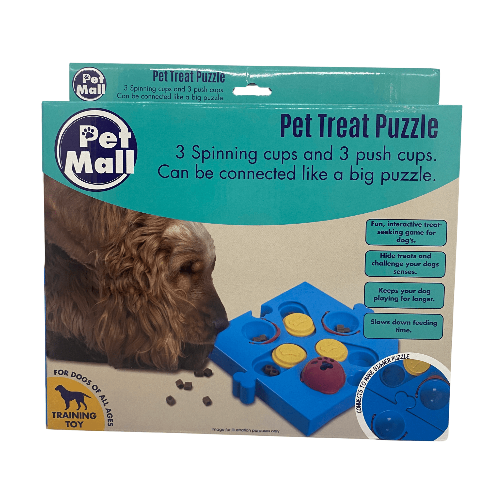 Pet Treat Puzzle – Training Toy for Dogs