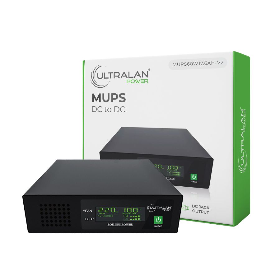 UltraLAN Micro DC UPS with POE output