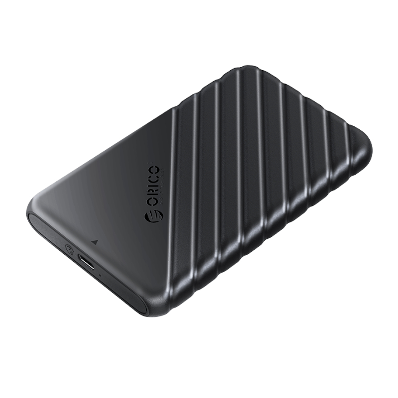 ORICO 2.5-inch USB3.1 Gen 1 Type-C to USB-A Hard Drive Enclosure – Black