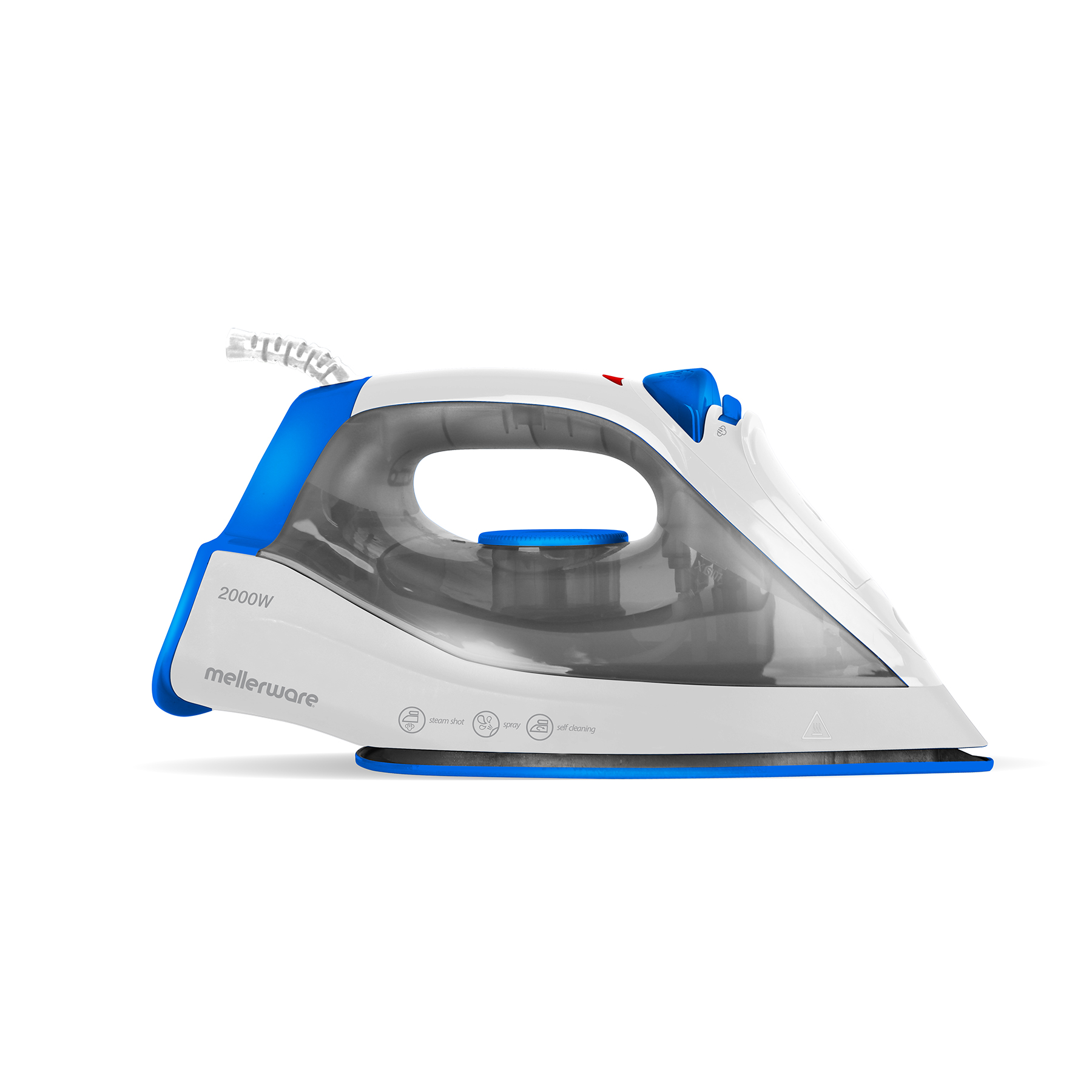 Mellerware – Iron Steam/ Dry/ Spray Ceramic Cobalt “Blaze II” – 2000W