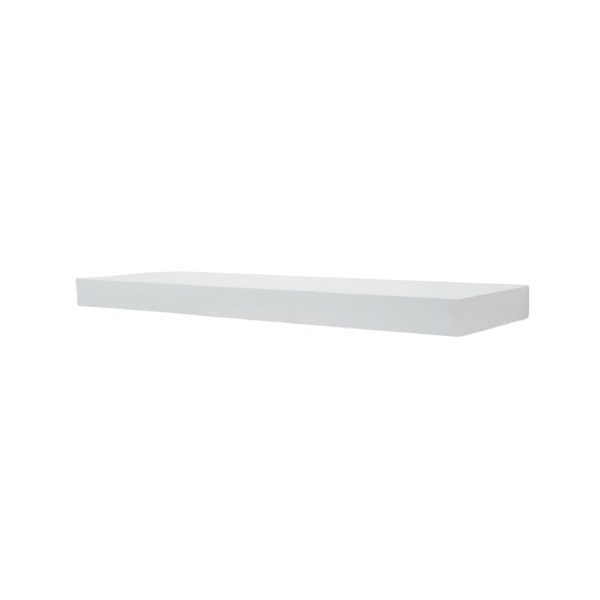 Mackie – Chunky Floating Shelf – (600mm x 235mm x 50mm) – White