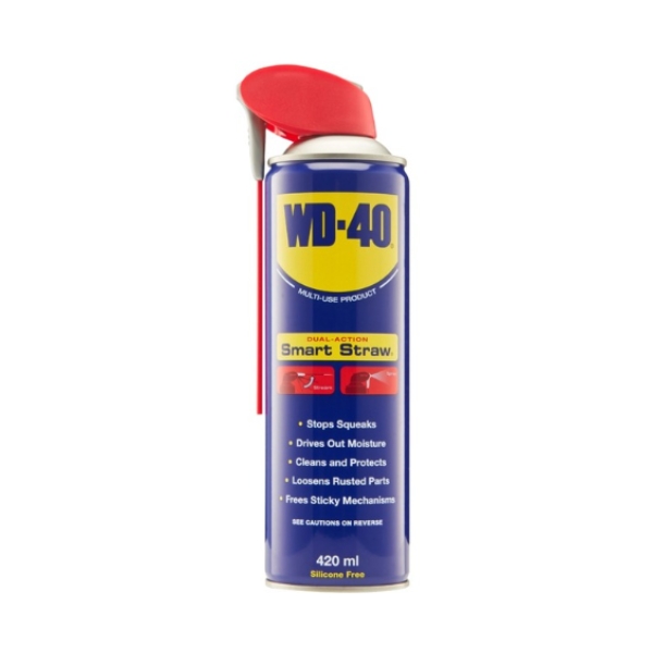 WD40 – Multi-Use Lubricant – Dual-Action Smart Straw 420ml