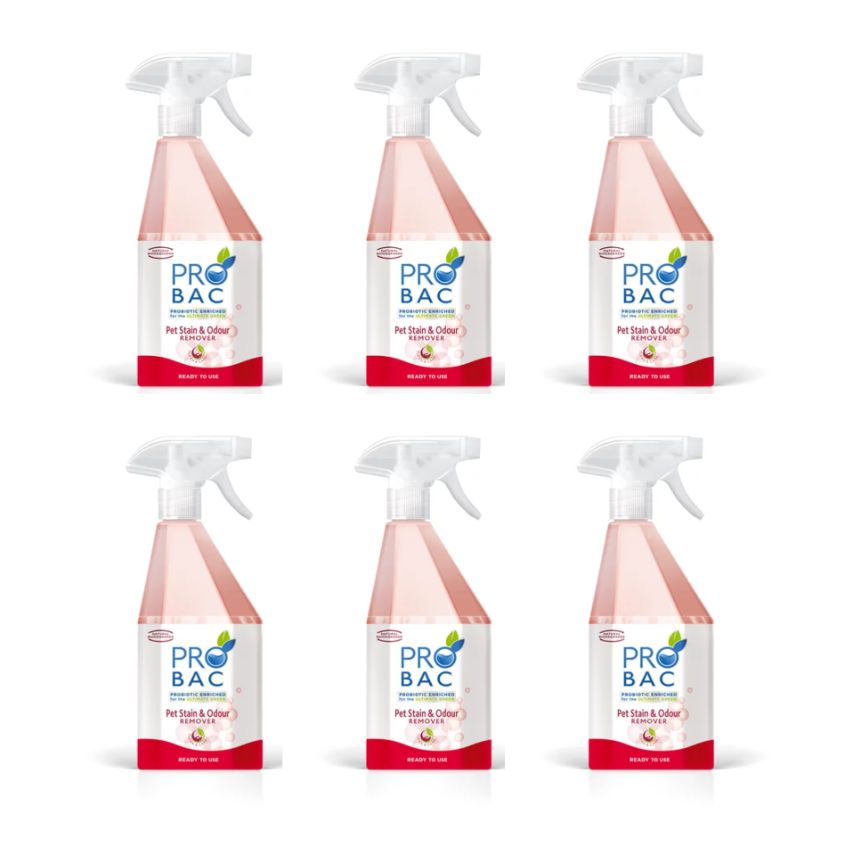 Probac – Pet Stain & Odour Remover – 750ml (Pack of 6)
