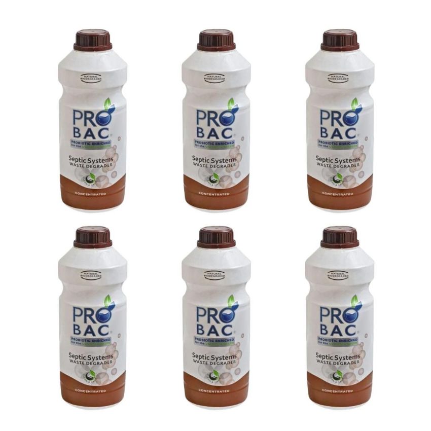 Probac – Septic Systems Waste Degrader – Concentrated – 1L (Pack of 6)