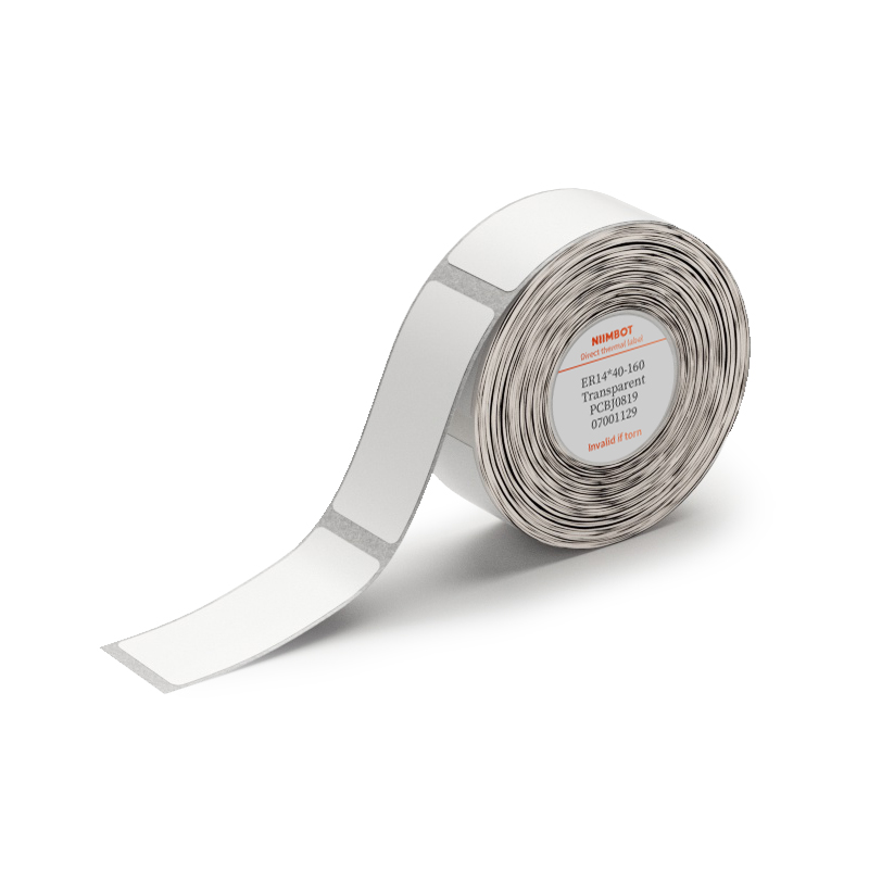 Niimbot – D11 / D110 / D101 – Transparent – 14x40mm – 160 Labels Per Roll