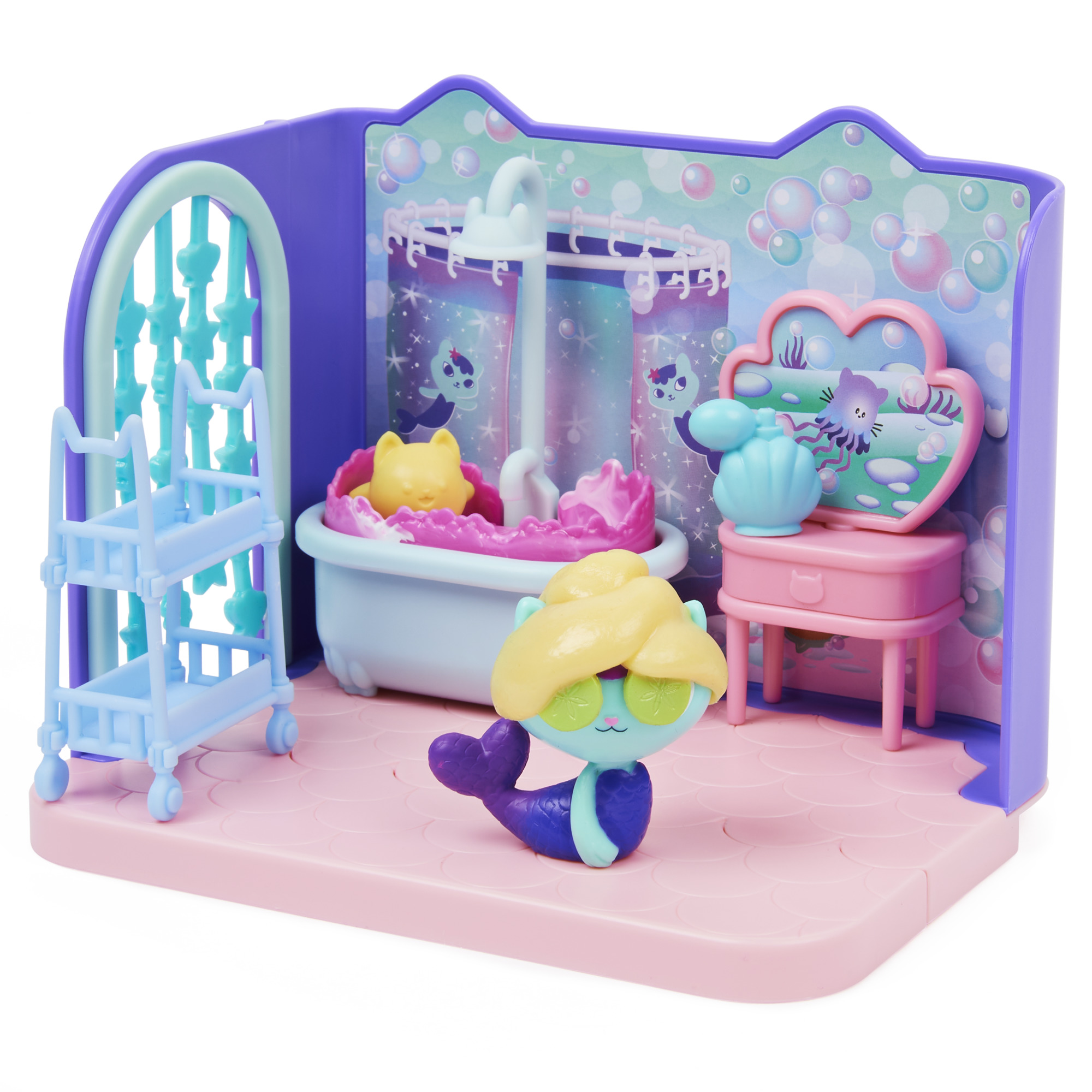 Gabby’s Dollhouse Deluxe Room – Mercat’S Primp & Pamper Bathroom
